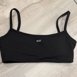 437 Black Sports Bra